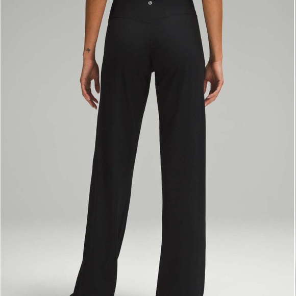 lululemon athletica Pants - ✨Lululemon Align Ribbed High-Rise Wide-Leg Pant *Tall Black size 4